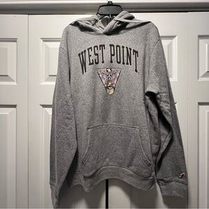 NWT West Point USMA Class of 2026 League 91 Grey Hoodie US Army Military Academy